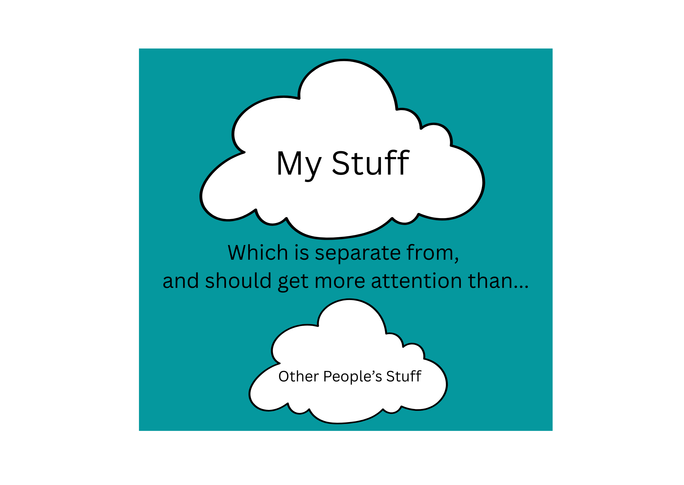 My stuff should get more attention than other people's stuff